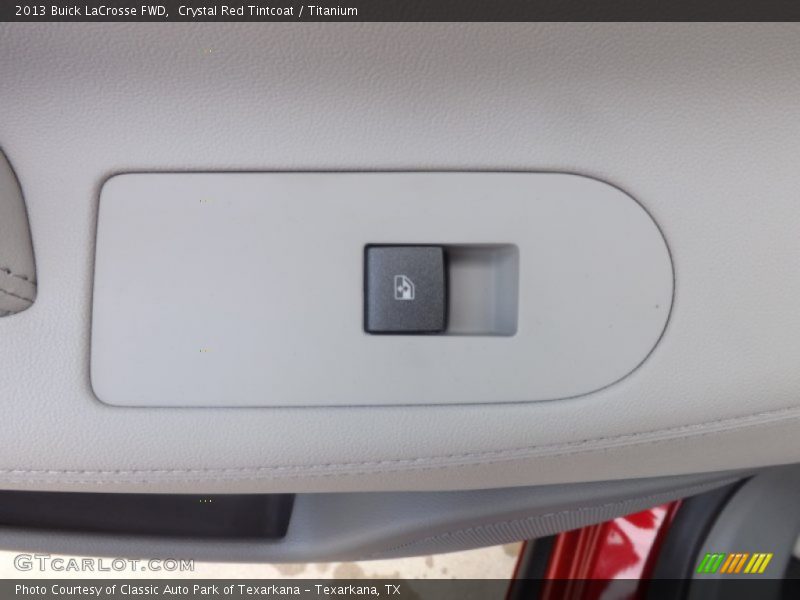 Crystal Red Tintcoat / Titanium 2013 Buick LaCrosse FWD