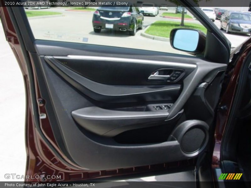 Ionized Bronze Metallic / Ebony 2010 Acura ZDX AWD Technology