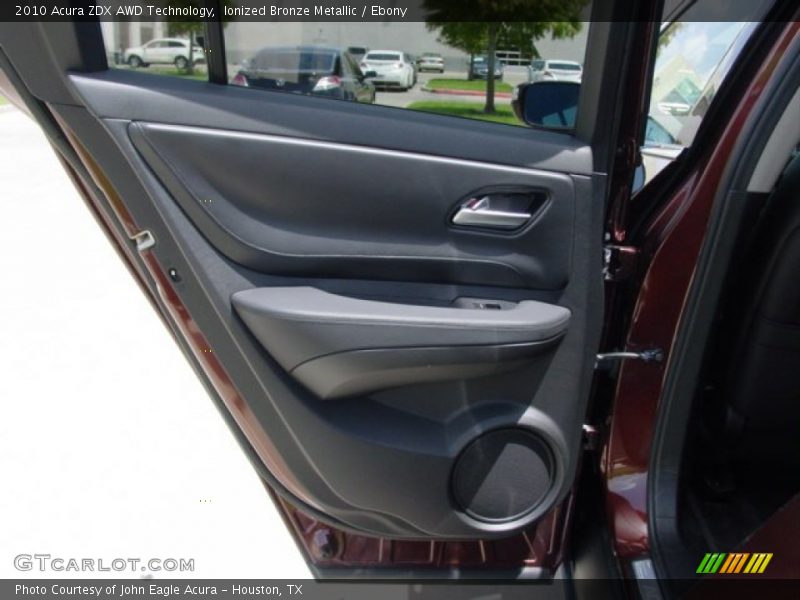 Ionized Bronze Metallic / Ebony 2010 Acura ZDX AWD Technology