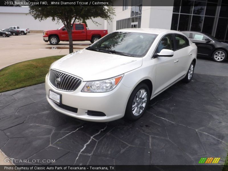 White Diamond Tricoat / Cashmere 2013 Buick LaCrosse FWD