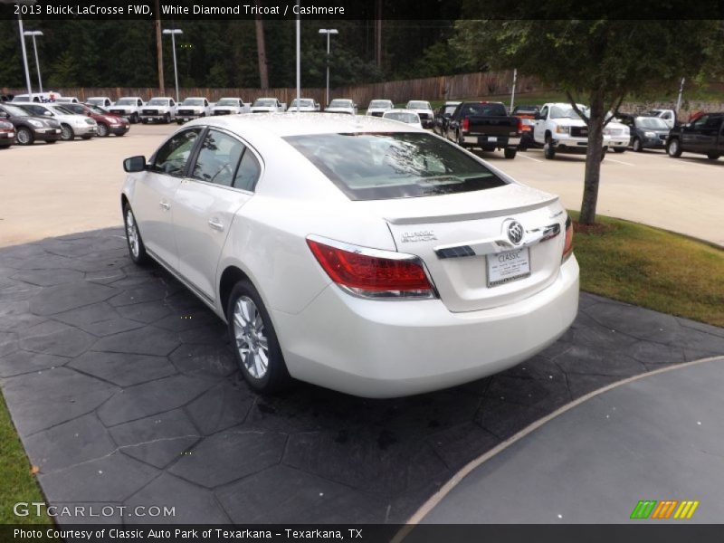 White Diamond Tricoat / Cashmere 2013 Buick LaCrosse FWD