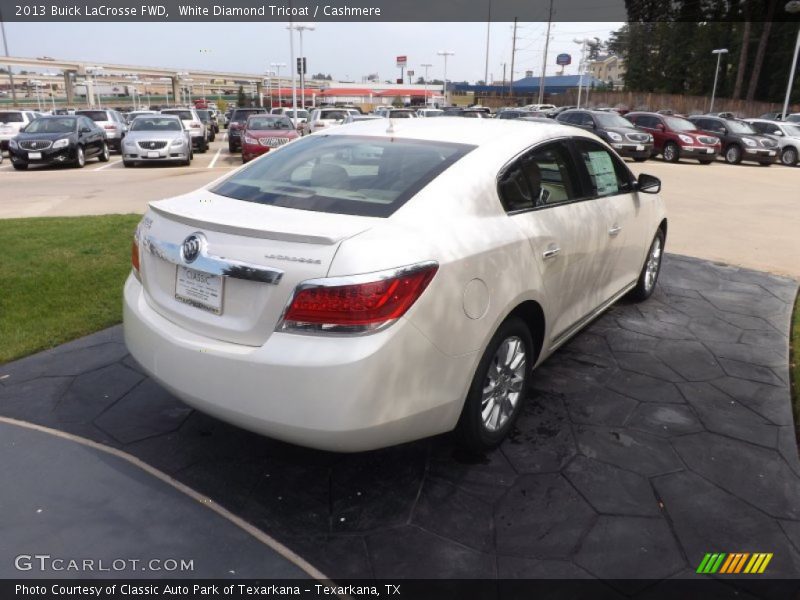 White Diamond Tricoat / Cashmere 2013 Buick LaCrosse FWD