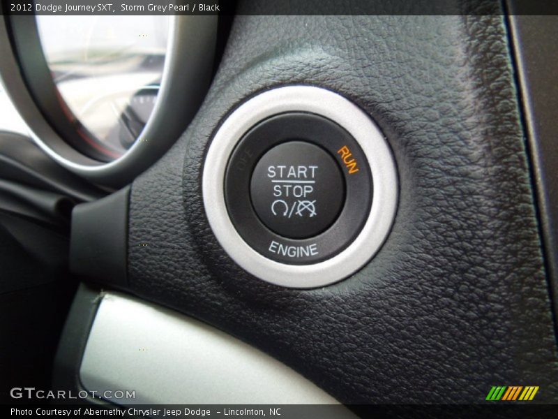 Storm Grey Pearl / Black 2012 Dodge Journey SXT