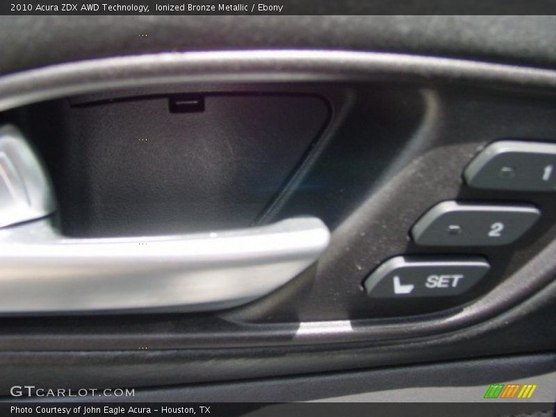Ionized Bronze Metallic / Ebony 2010 Acura ZDX AWD Technology