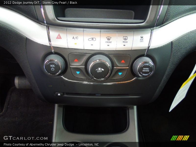 Storm Grey Pearl / Black 2012 Dodge Journey SXT