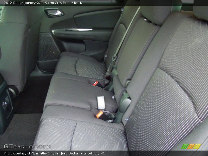 Storm Grey Pearl / Black 2012 Dodge Journey SXT