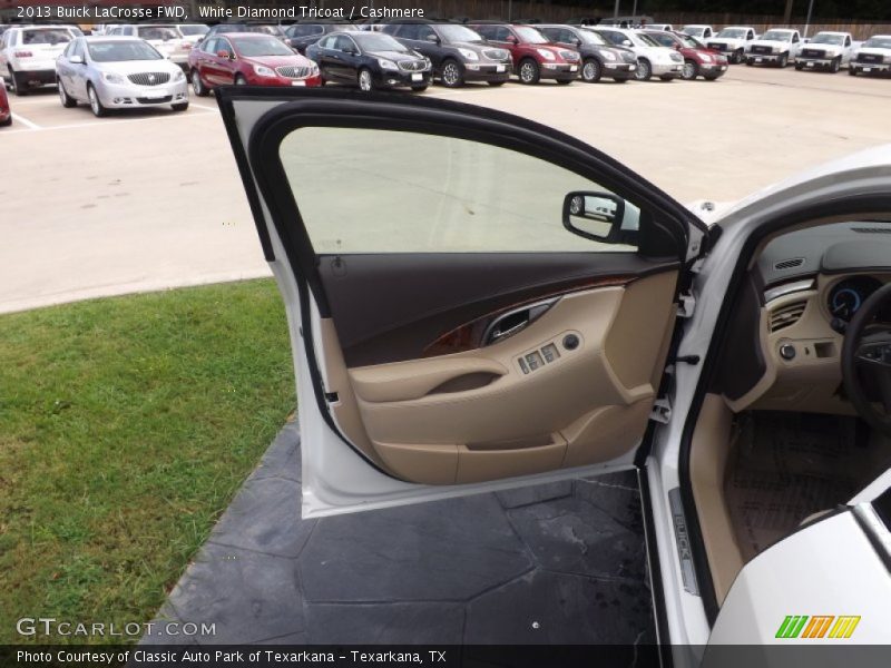 White Diamond Tricoat / Cashmere 2013 Buick LaCrosse FWD