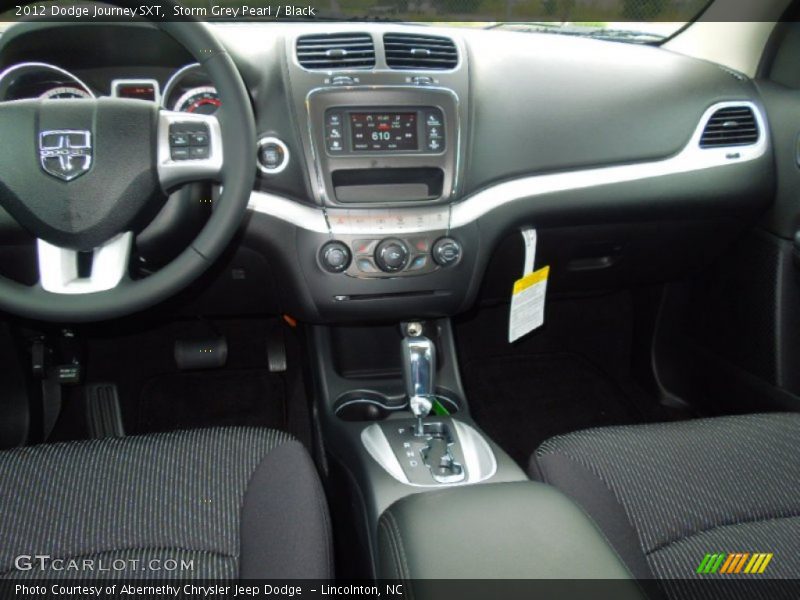 Storm Grey Pearl / Black 2012 Dodge Journey SXT