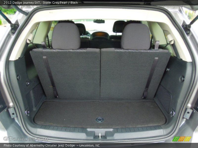 Storm Grey Pearl / Black 2012 Dodge Journey SXT