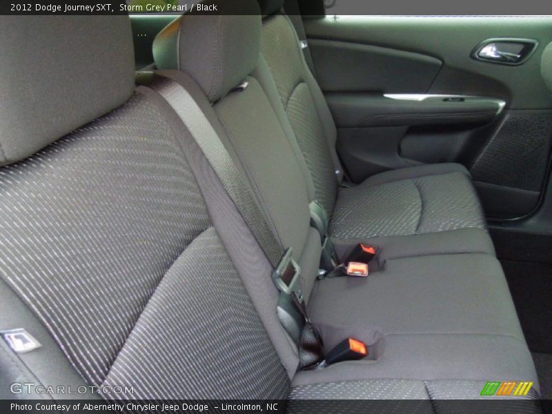 Storm Grey Pearl / Black 2012 Dodge Journey SXT