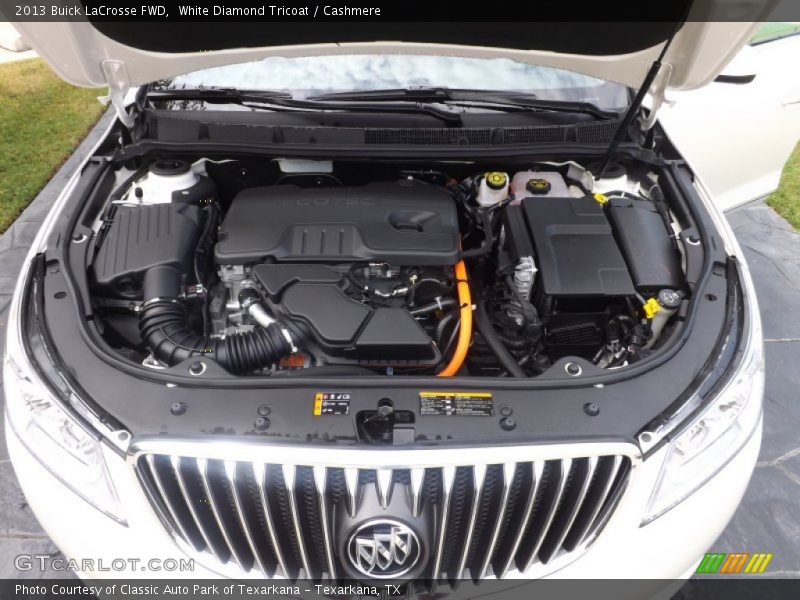  2013 LaCrosse FWD Engine - 2.4 Liter SIDI DOHC 16-Valve VVT 4 Cylinder Gasoline/eAssist Electric Motor