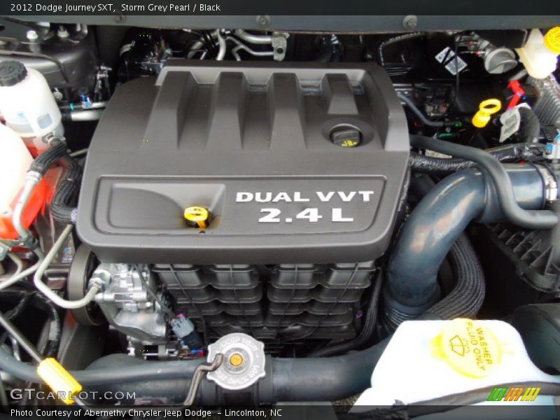 Storm Grey Pearl / Black 2012 Dodge Journey SXT