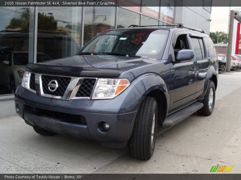 Silverton Blue Pearl / Graphite 2005 Nissan Pathfinder SE 4x4