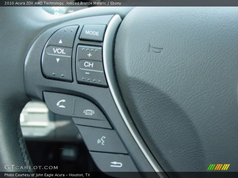 Ionized Bronze Metallic / Ebony 2010 Acura ZDX AWD Technology