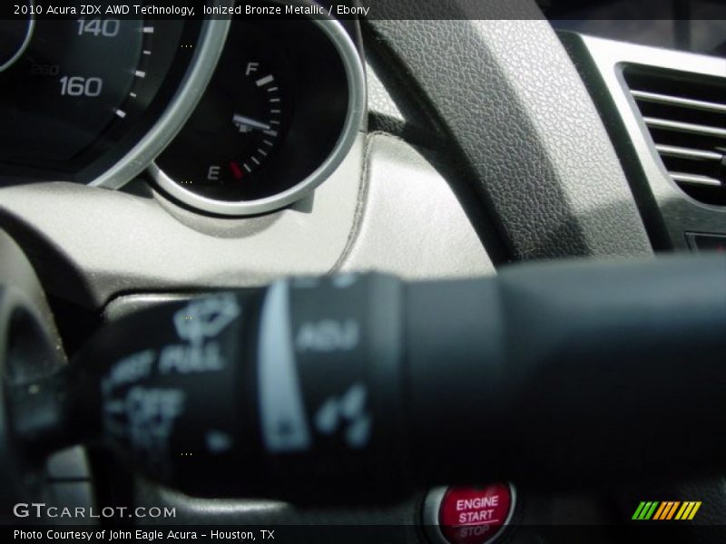 Ionized Bronze Metallic / Ebony 2010 Acura ZDX AWD Technology