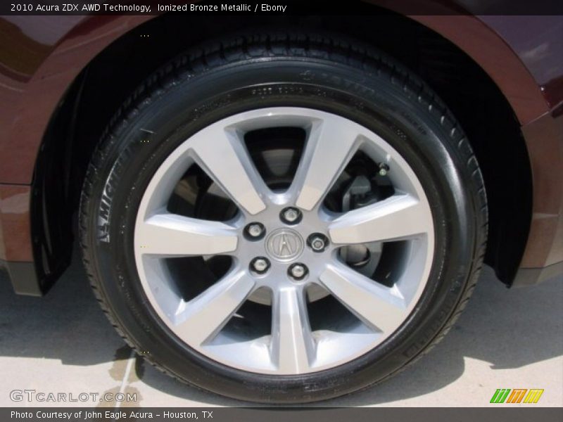 Ionized Bronze Metallic / Ebony 2010 Acura ZDX AWD Technology