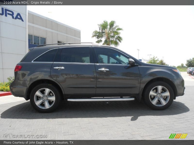 Grigio Metallic / Ebony 2010 Acura MDX