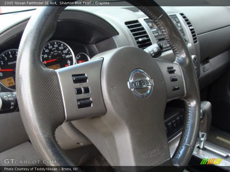 Silverton Blue Pearl / Graphite 2005 Nissan Pathfinder SE 4x4