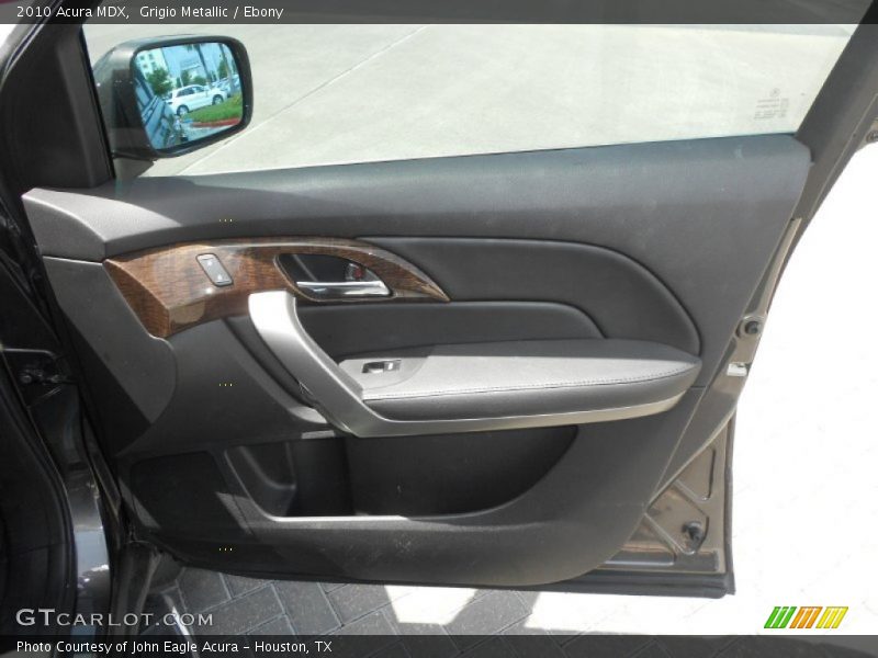 Grigio Metallic / Ebony 2010 Acura MDX
