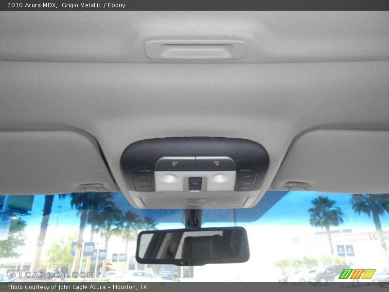 Grigio Metallic / Ebony 2010 Acura MDX