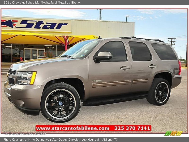 Mocha Steel Metallic / Ebony 2011 Chevrolet Tahoe LS