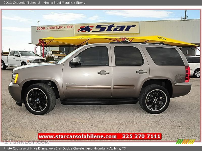 Mocha Steel Metallic / Ebony 2011 Chevrolet Tahoe LS
