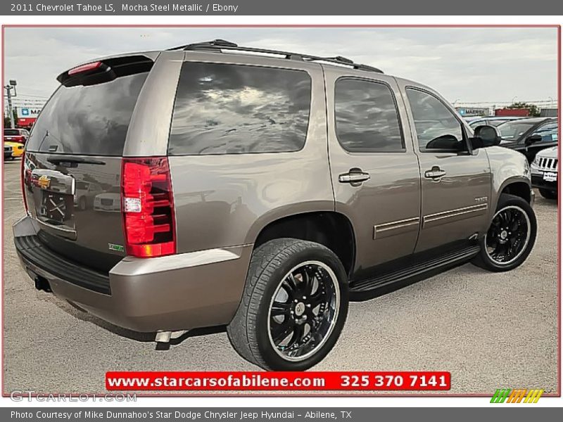 Mocha Steel Metallic / Ebony 2011 Chevrolet Tahoe LS