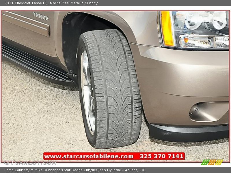 Mocha Steel Metallic / Ebony 2011 Chevrolet Tahoe LS
