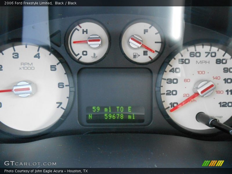 Black / Black 2006 Ford Freestyle Limited