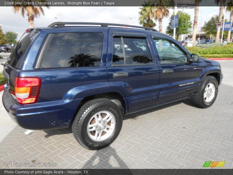 Midnight Blue Pearl / Taupe 2004 Jeep Grand Cherokee Laredo