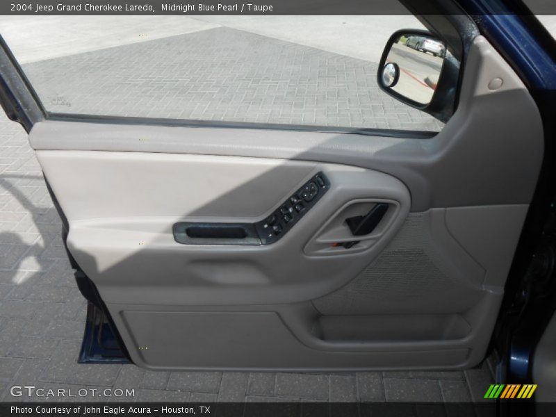 Midnight Blue Pearl / Taupe 2004 Jeep Grand Cherokee Laredo