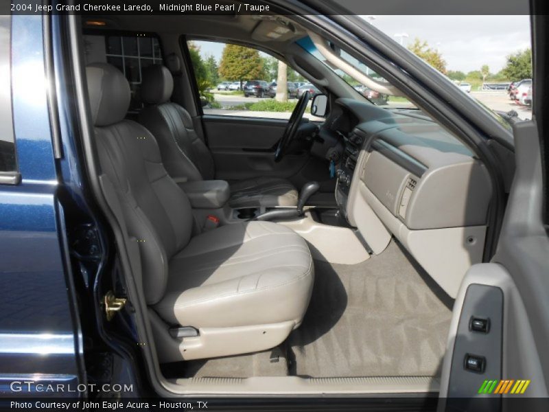 Midnight Blue Pearl / Taupe 2004 Jeep Grand Cherokee Laredo