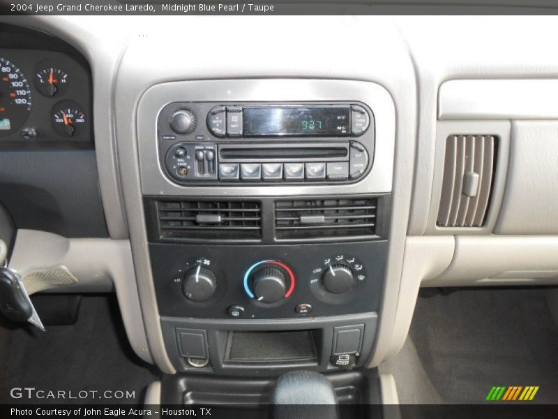 Midnight Blue Pearl / Taupe 2004 Jeep Grand Cherokee Laredo