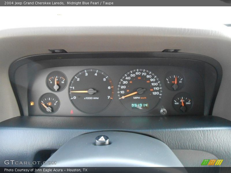  2004 Grand Cherokee Laredo Laredo Gauges