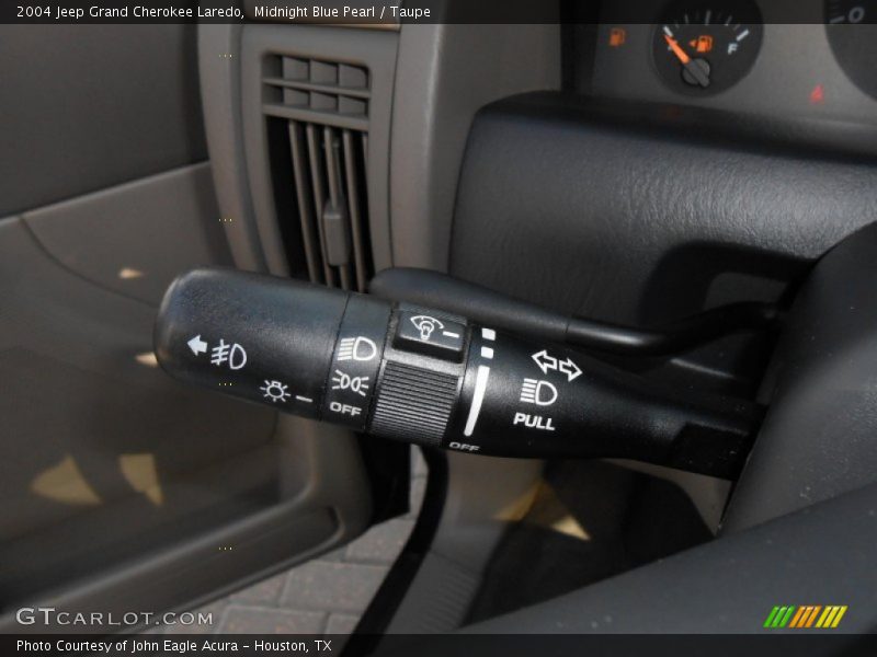 Midnight Blue Pearl / Taupe 2004 Jeep Grand Cherokee Laredo