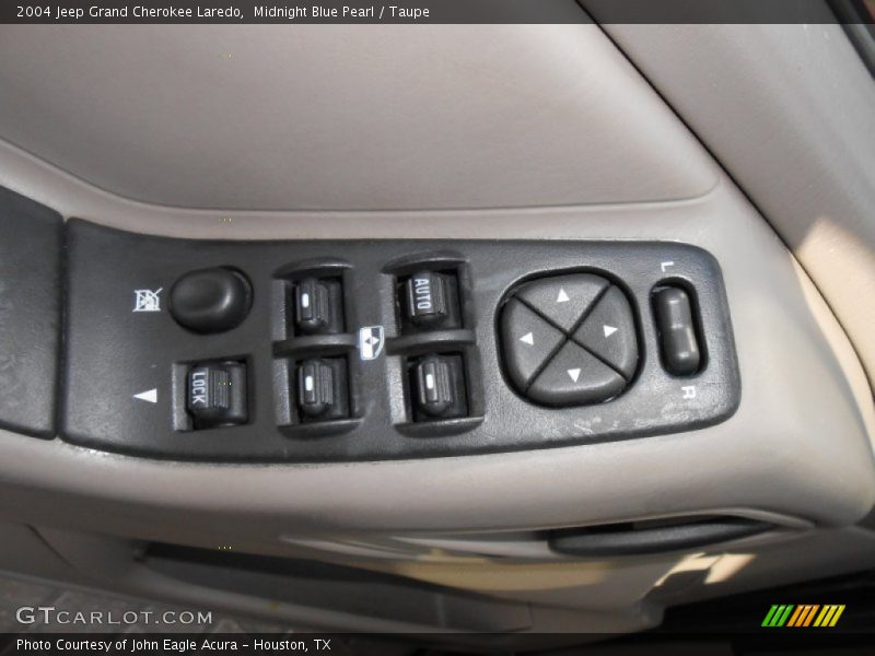 Midnight Blue Pearl / Taupe 2004 Jeep Grand Cherokee Laredo