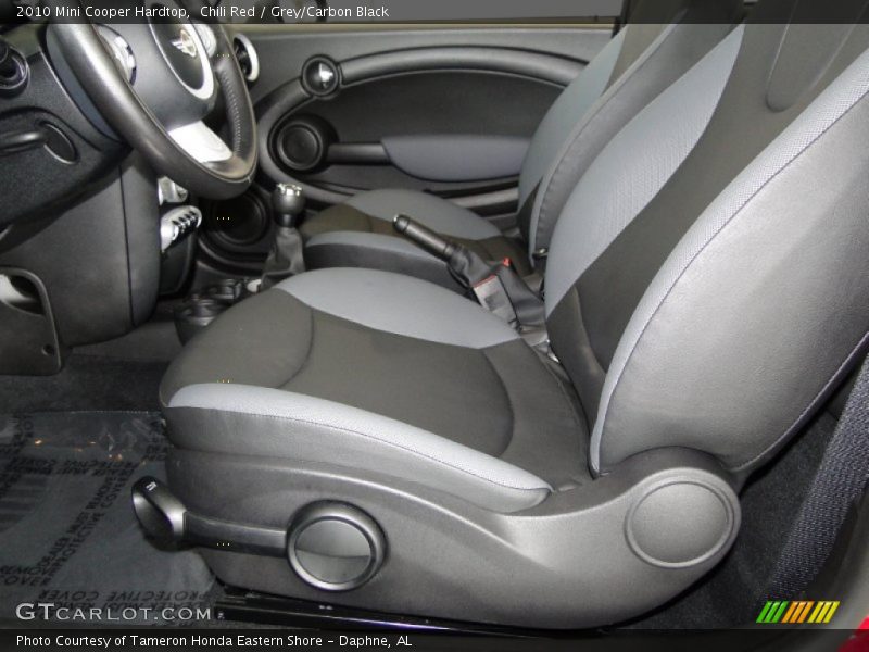 Chili Red / Grey/Carbon Black 2010 Mini Cooper Hardtop