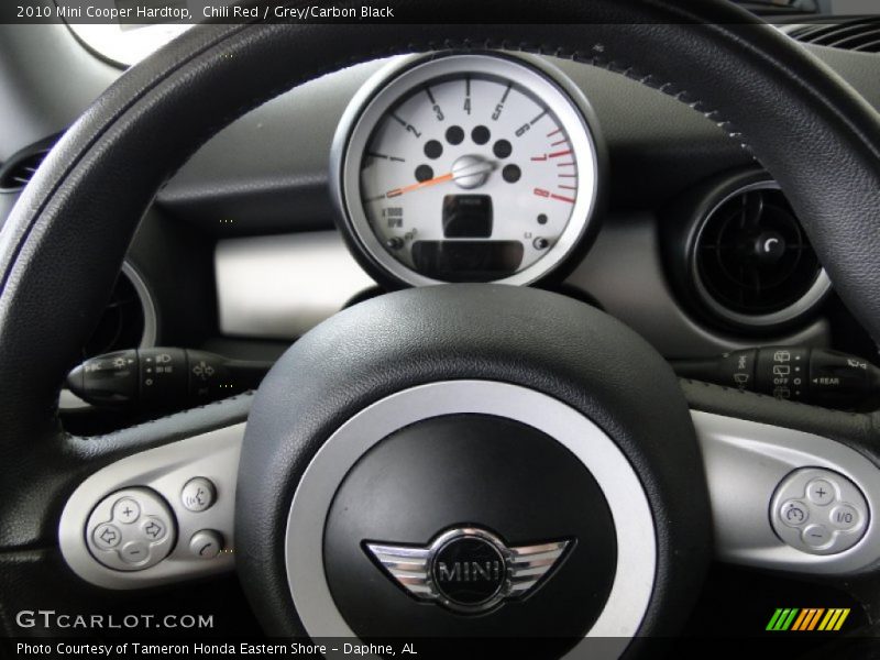 Chili Red / Grey/Carbon Black 2010 Mini Cooper Hardtop