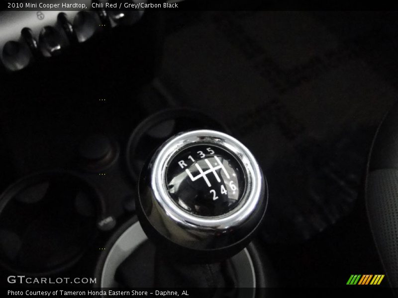 Chili Red / Grey/Carbon Black 2010 Mini Cooper Hardtop