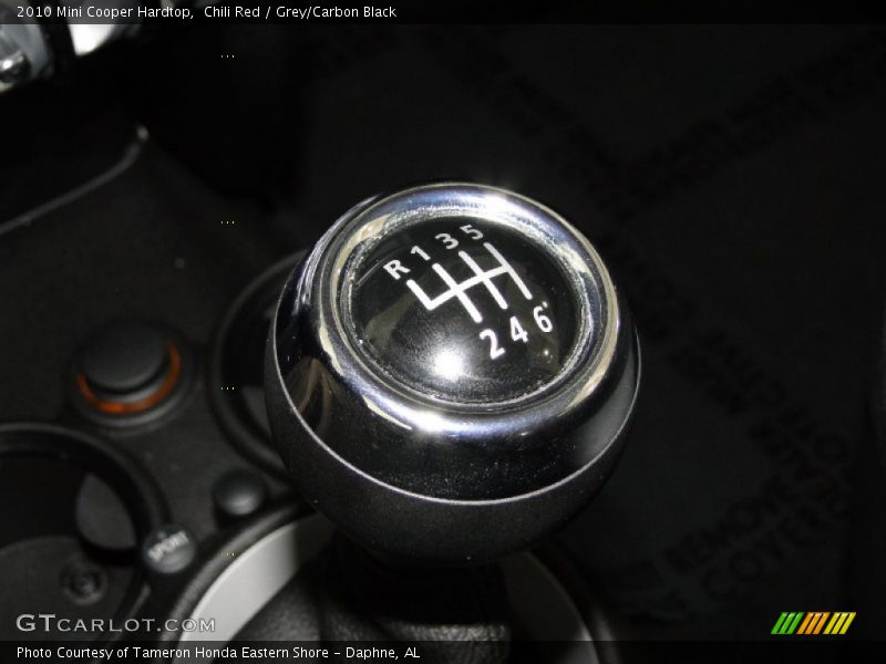 Chili Red / Grey/Carbon Black 2010 Mini Cooper Hardtop