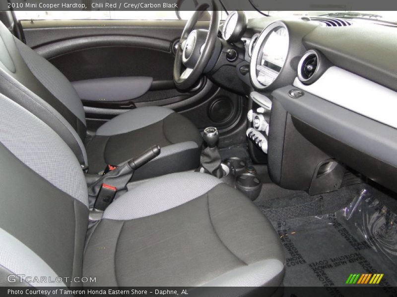 Chili Red / Grey/Carbon Black 2010 Mini Cooper Hardtop
