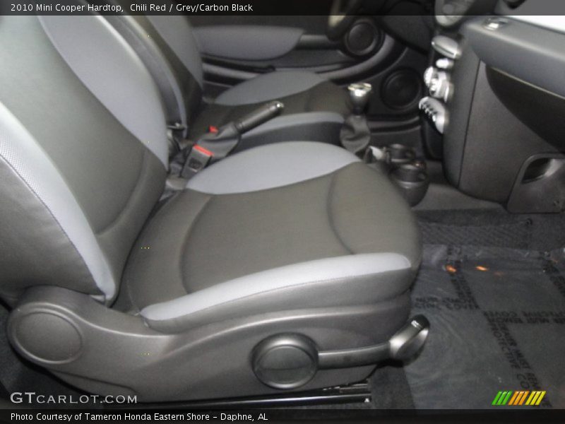 Chili Red / Grey/Carbon Black 2010 Mini Cooper Hardtop