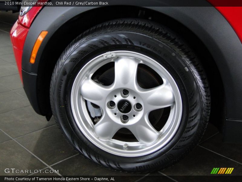 Chili Red / Grey/Carbon Black 2010 Mini Cooper Hardtop