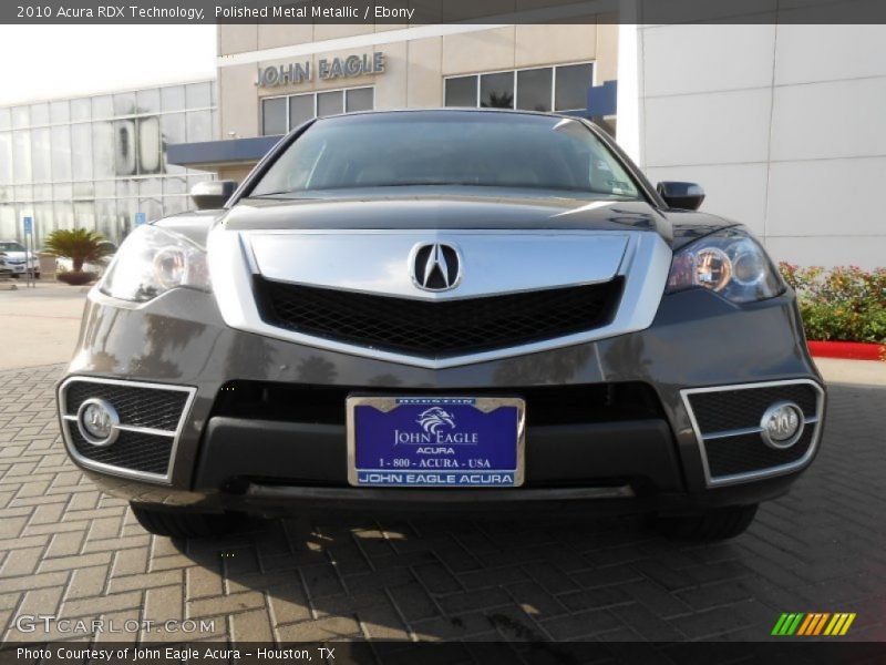 Polished Metal Metallic / Ebony 2010 Acura RDX Technology