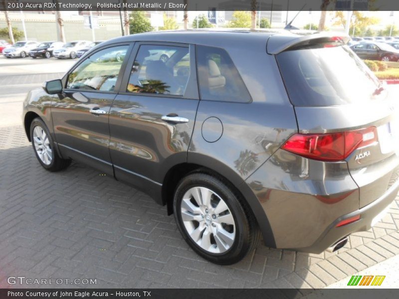 Polished Metal Metallic / Ebony 2010 Acura RDX Technology