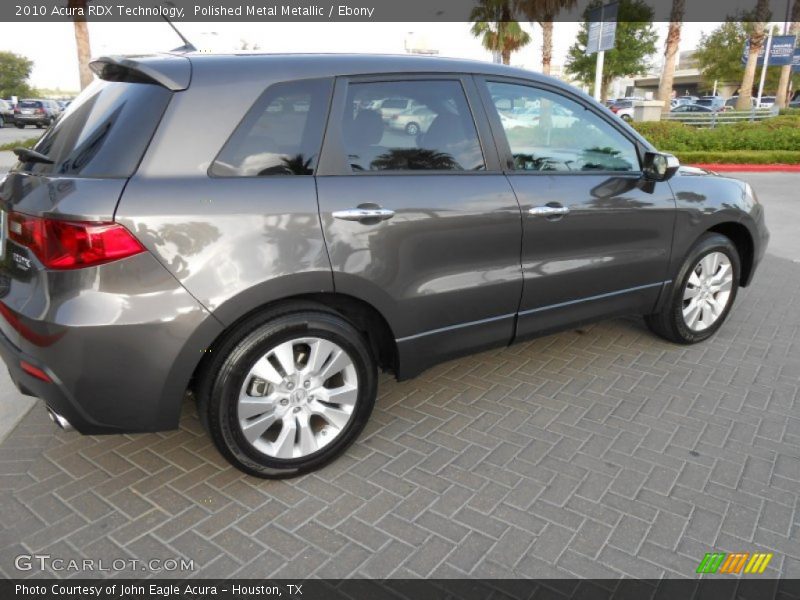 Polished Metal Metallic / Ebony 2010 Acura RDX Technology