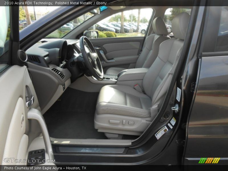 Polished Metal Metallic / Ebony 2010 Acura RDX Technology