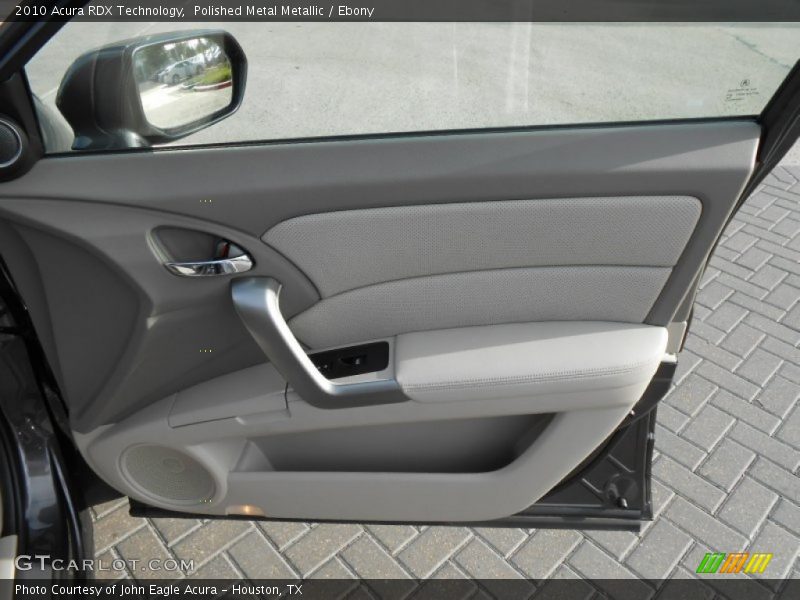 Polished Metal Metallic / Ebony 2010 Acura RDX Technology