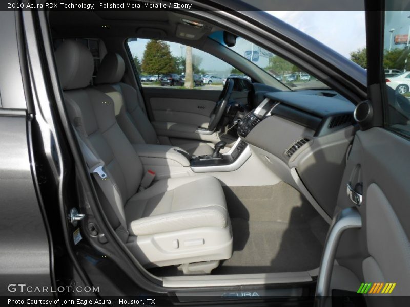 Polished Metal Metallic / Ebony 2010 Acura RDX Technology