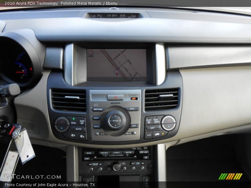 Polished Metal Metallic / Ebony 2010 Acura RDX Technology